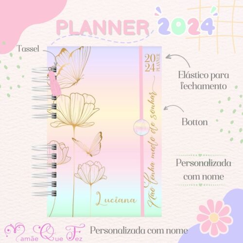 Planner Personalizado 2024 Frase 01