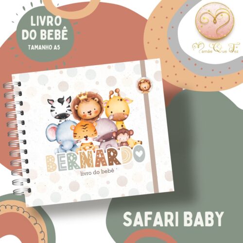 Livro do Bebê Safari Baby